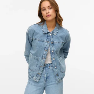 vero moda jamie shacket overshirt bomull 10331693