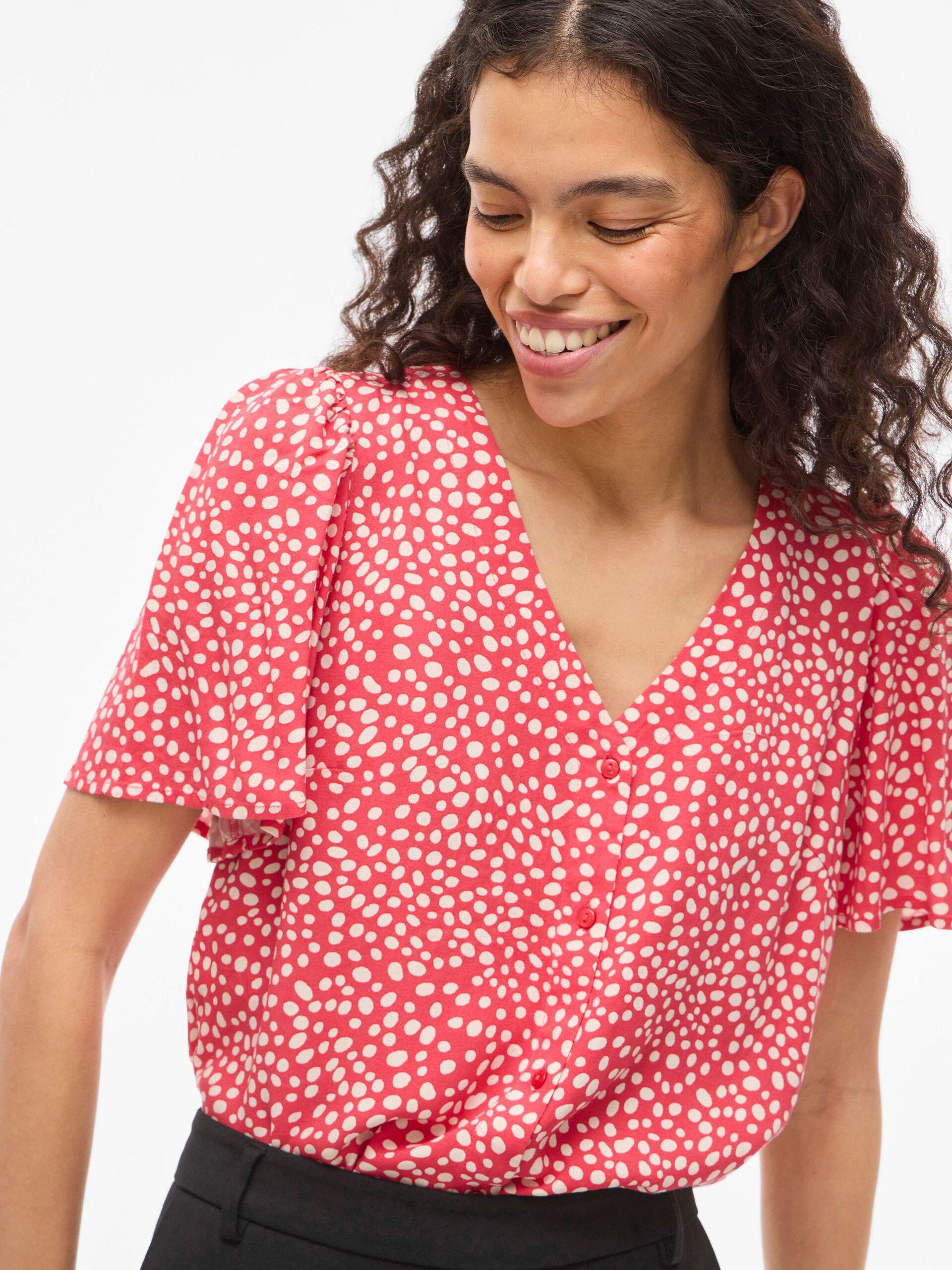 Vila Grace V-Neck Top - Bild 3