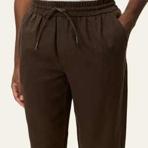 les deux patrick linen pant ledig loose resår 1001339