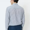 matinique marc linenshirt randig klassisk linne 30207239