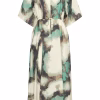 fransa ayla dress klänning viskos ankellång v-neck 20617498