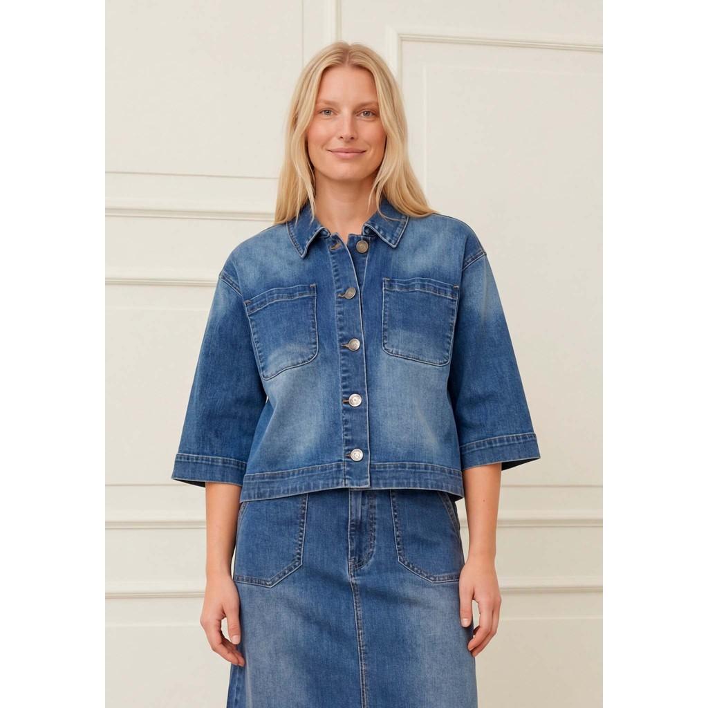 isay carpi denim jacket jeans 57954
