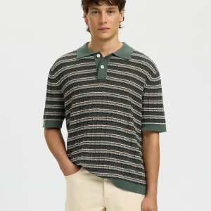 Selected Homme Dane Stickad Tenniströja struktur