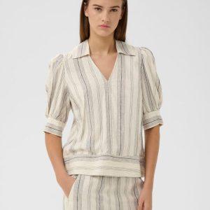 in wear edith top lin viskos kortärm 30112548