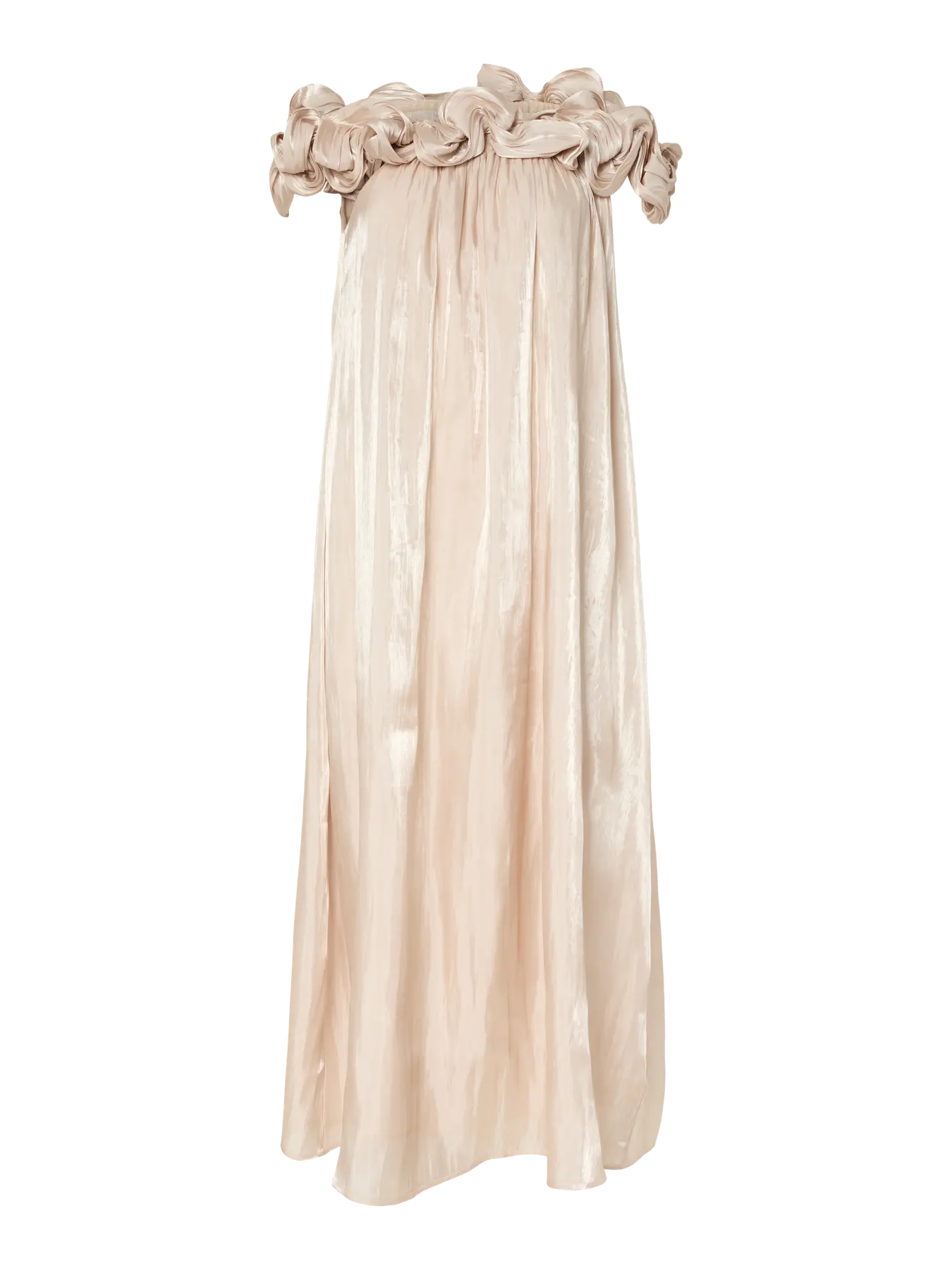 yas turino lång klänning dress fest blank fin axelbar 26040396