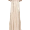 yas turino lång klänning dress fest blank fin axelbar 26040396