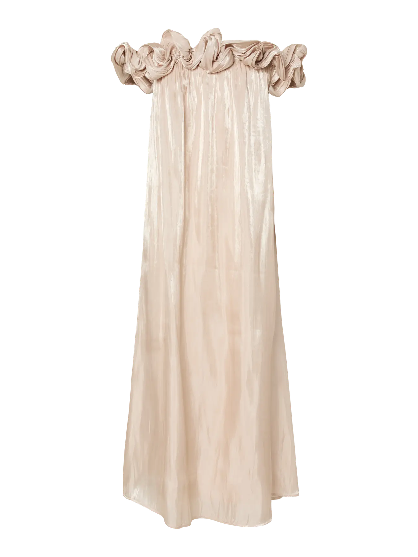 yas turino lång klänning dress fest blank fin axelbar 26040396