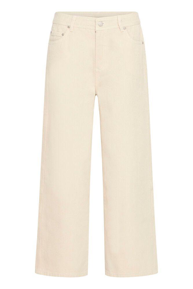 fransa evelyn pant wid 7/8lång bomull 20617907