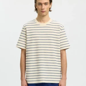 selected homme django stripe tee randig t-shirt 16097656