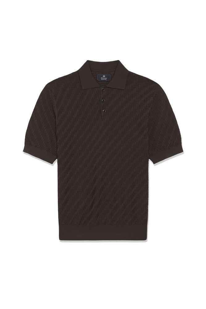 matinique polo knit heritage stickad tenniströja 30209124
