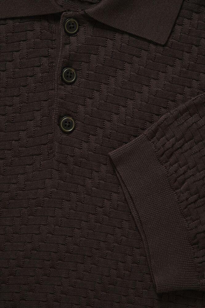 matinique polo knit heritage stickad tenniströja 30209124