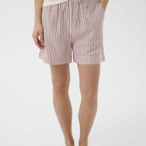 part two rigge linne shorts randig resår i midjan 30309618