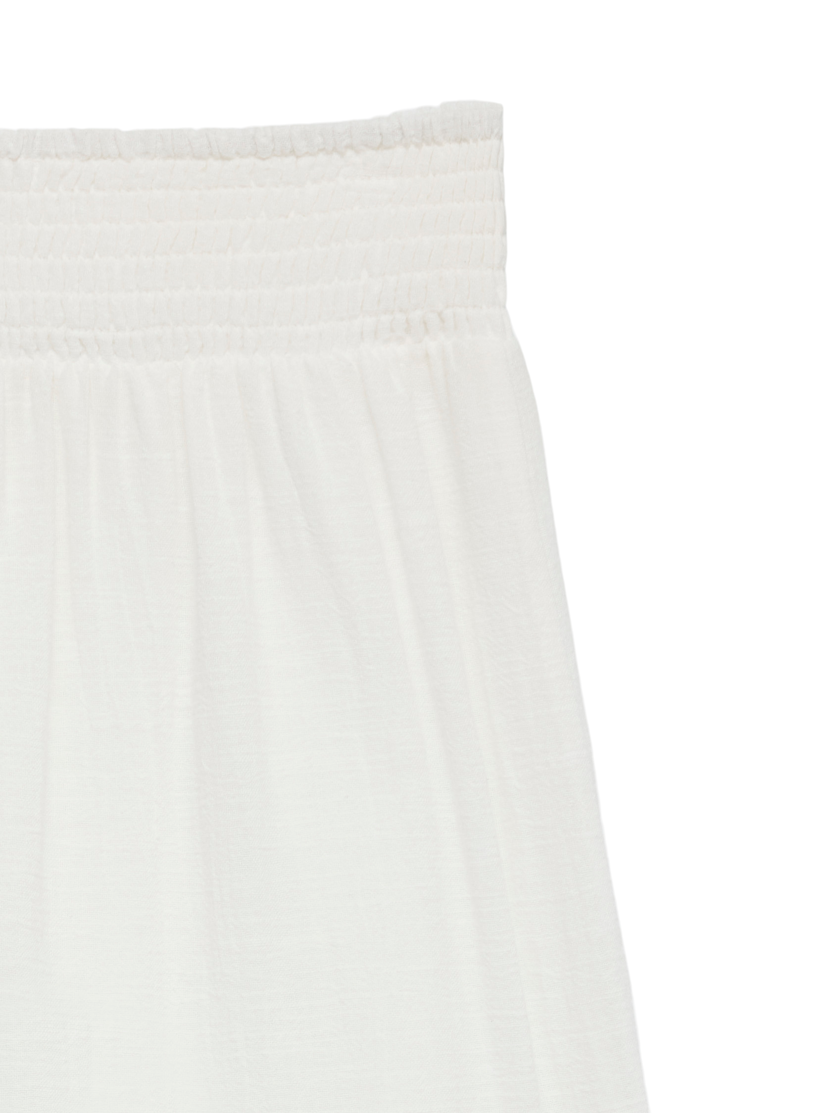 vero moda keeley kjol highwaist resår i midjan 10316487