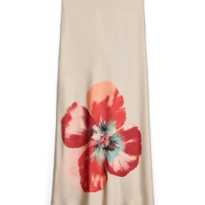 vero moda reba hibisca kjol tryck satin fest fin 10345414