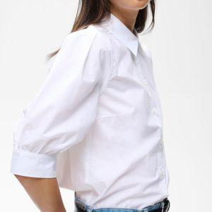 inwear gloria shirt bomull kortärm krage casual passform feminiin silhouette 30112619