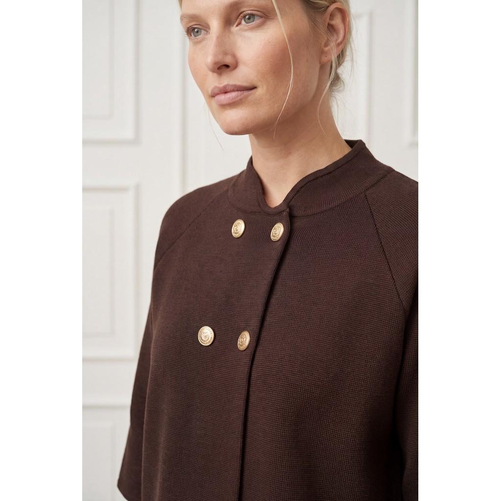 isay jena poncho blouse kofta stickad cardigan 56687