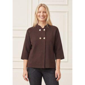 isay jena poncho blouse kofta stickad cardigan 56687