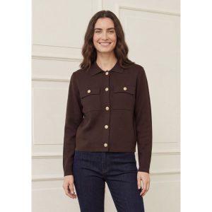 isay jena cardigan krage colar stickad 58006