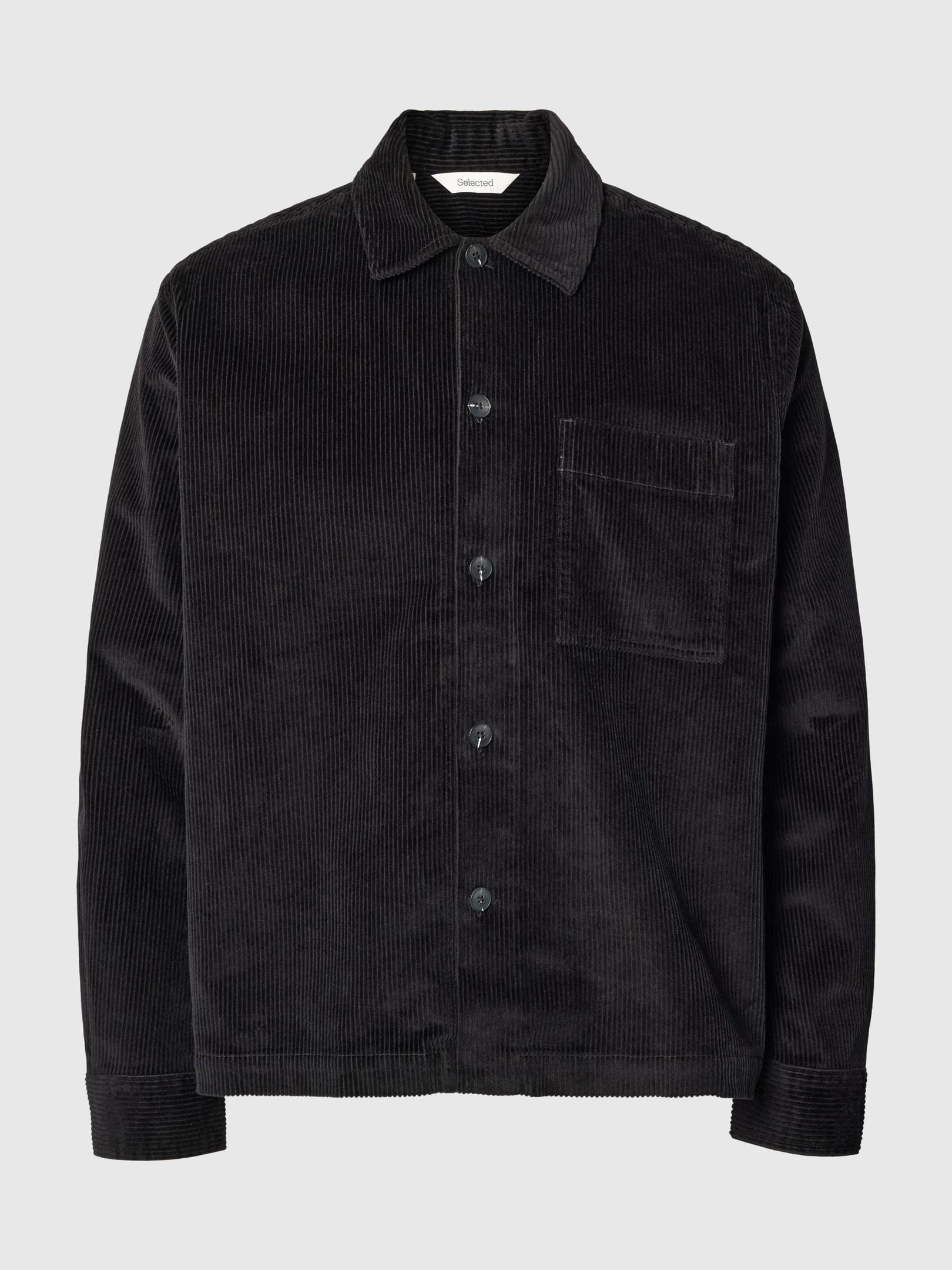 selected man otto-kris overshirt manchester cord 16102234