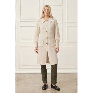 isay joa long cardigan kofta stickad mohair 58001