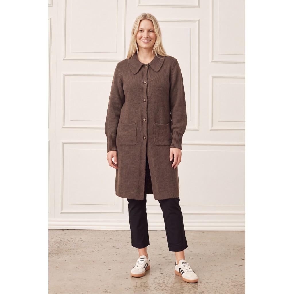 isay joa long cardigan kofta stickad mohair 58001