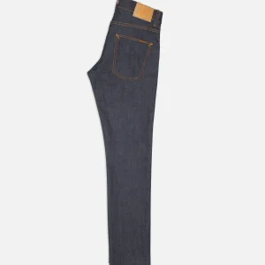 nudie jeans grim tim dry blue 16dips jenas raw 115238