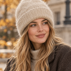 object harriet beanie mössa luddig mysig varm 23049769