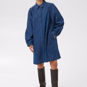 part two eleinan dress denim klänning jeans vid ledig 30311132