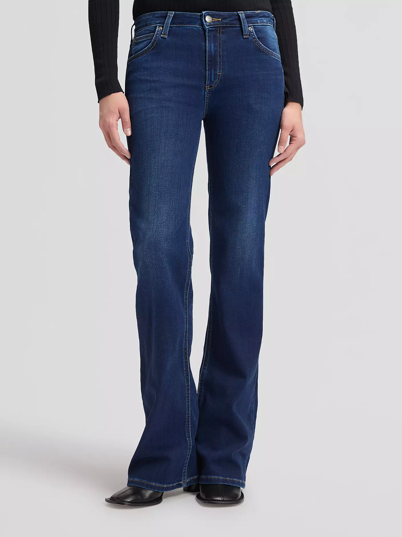 lee jeans lana mid rise bootcyt jeans denim 112385881