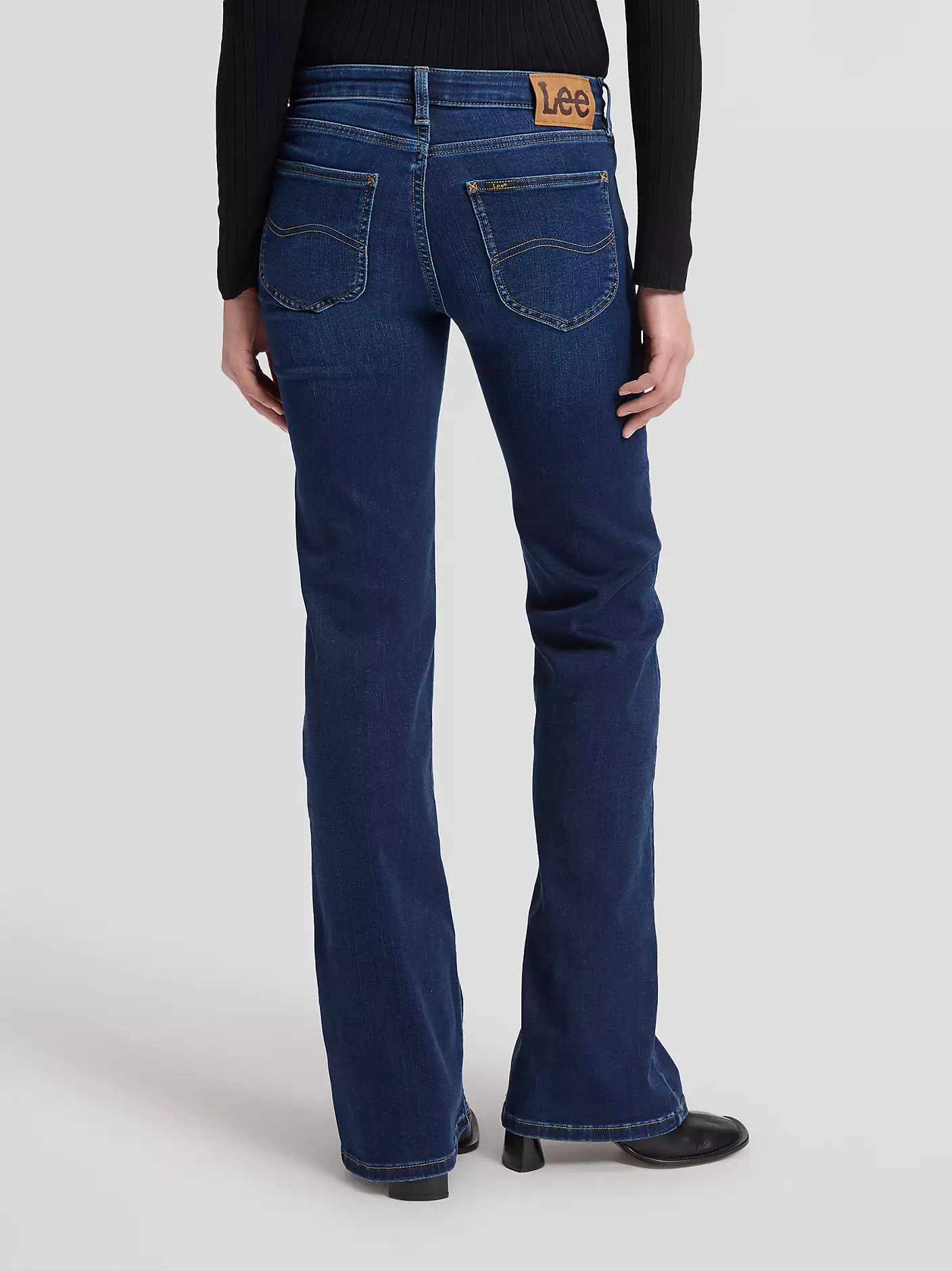 lee jeans lana mid rise bootcyt jeans denim 112385881
