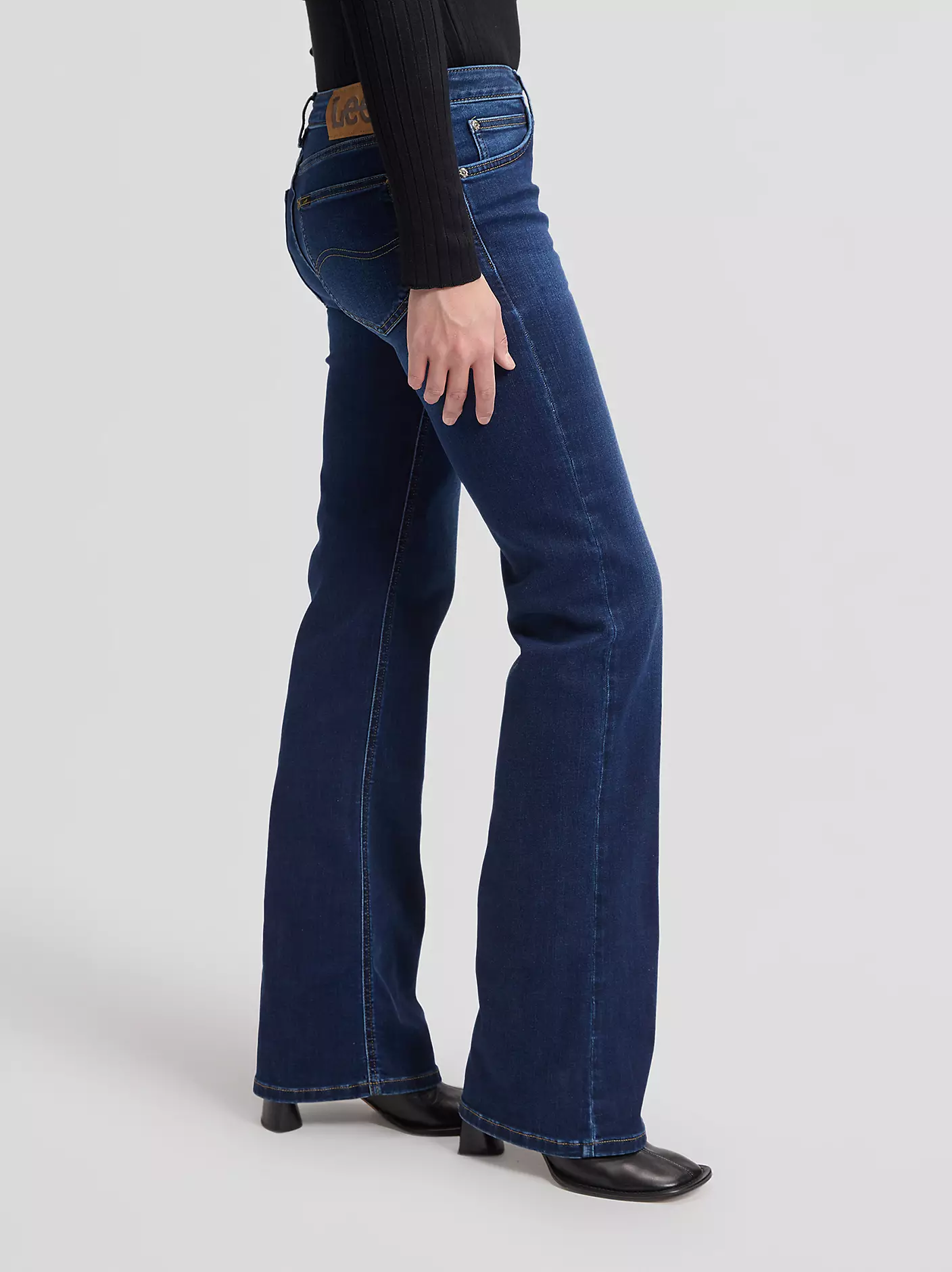 lee jeans lana mid rise bootcyt jeans denim 112385881