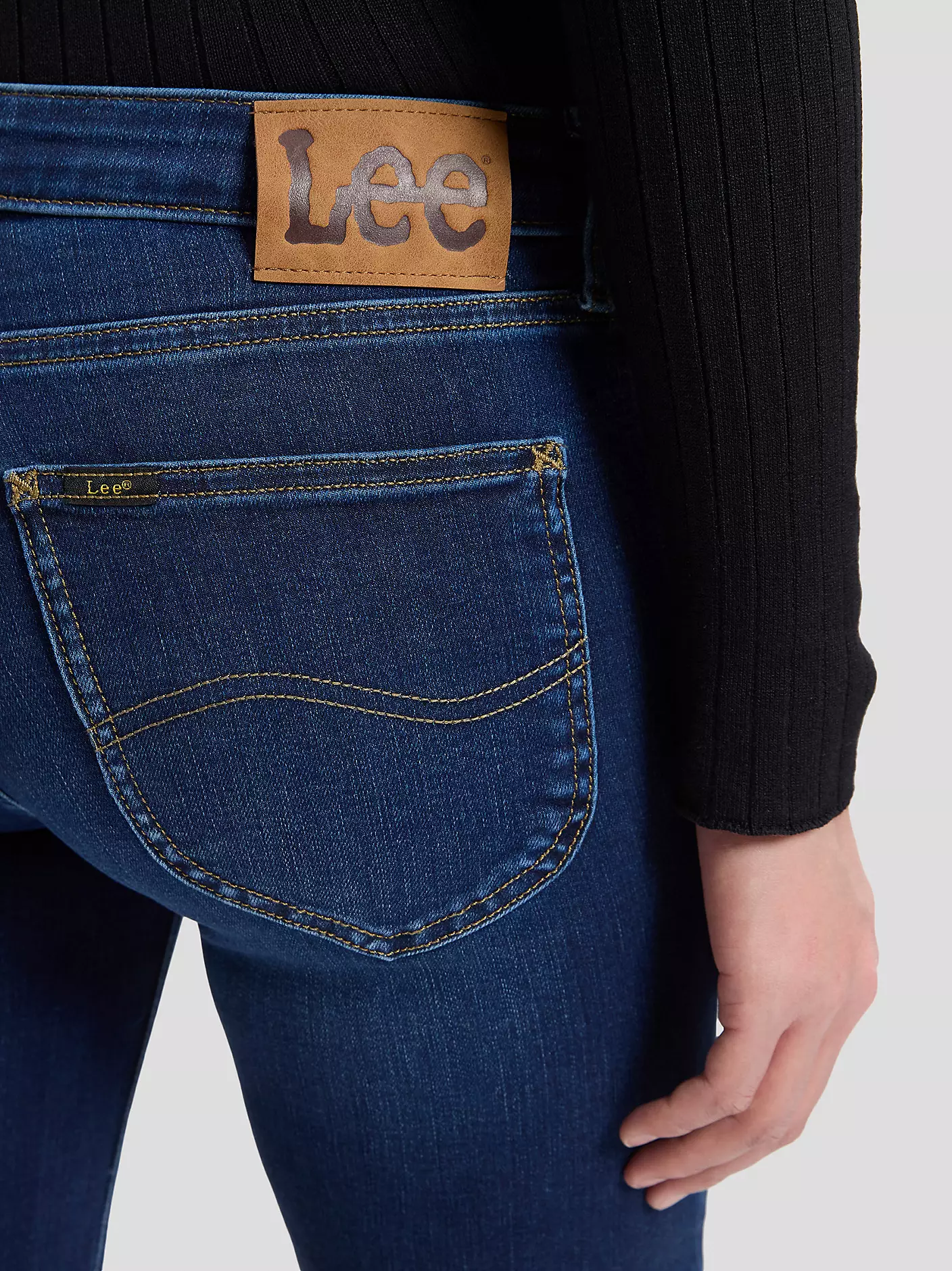 lee jeans lana mid rise bootcyt jeans denim 112385881