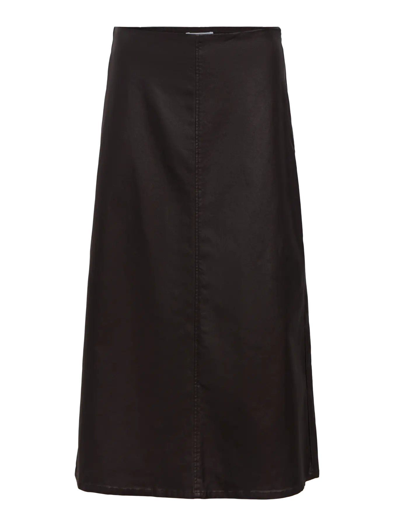 object matthie kjol vaxad coatad lång slits bak 23046610
