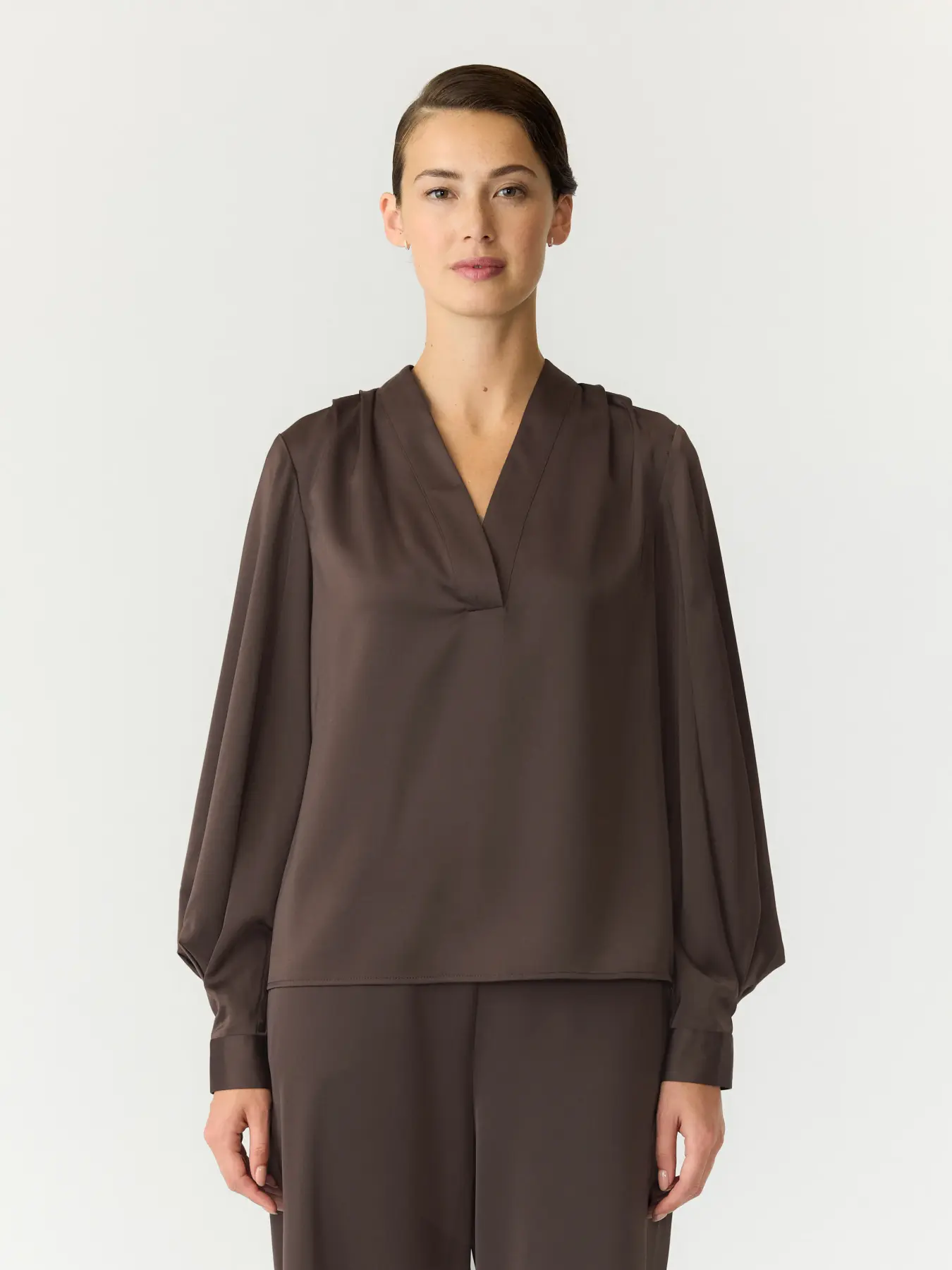 yas pella ls top blank v-neck 26042009