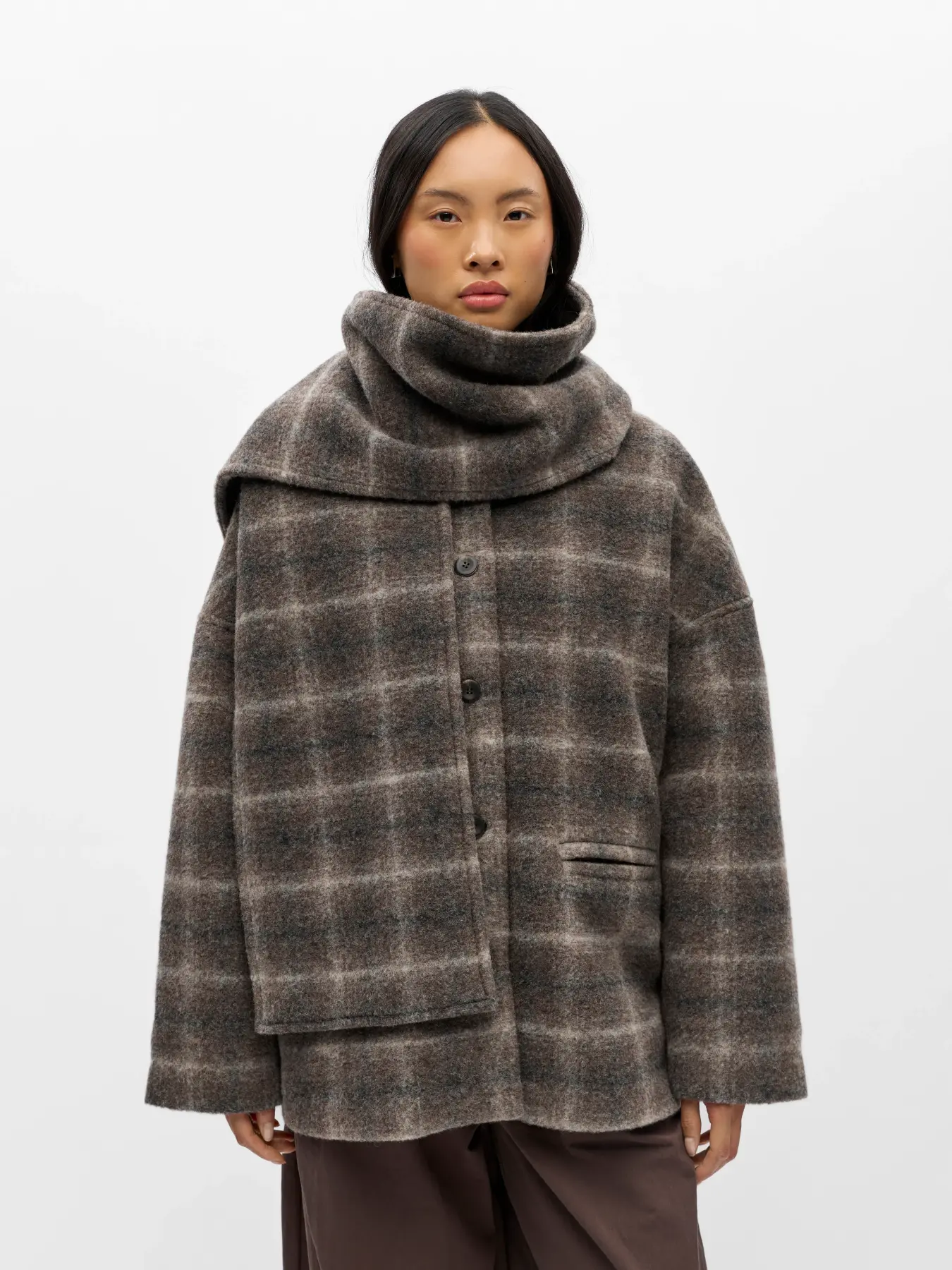 object maise jacka scarf ruta ull 23049278