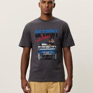 les deux nfl t-shirt detroit lions bomull 1003214