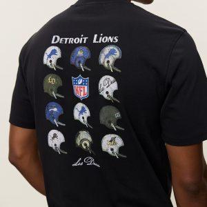 les deux nfl t-shirt helmet loggor bomull 1003221