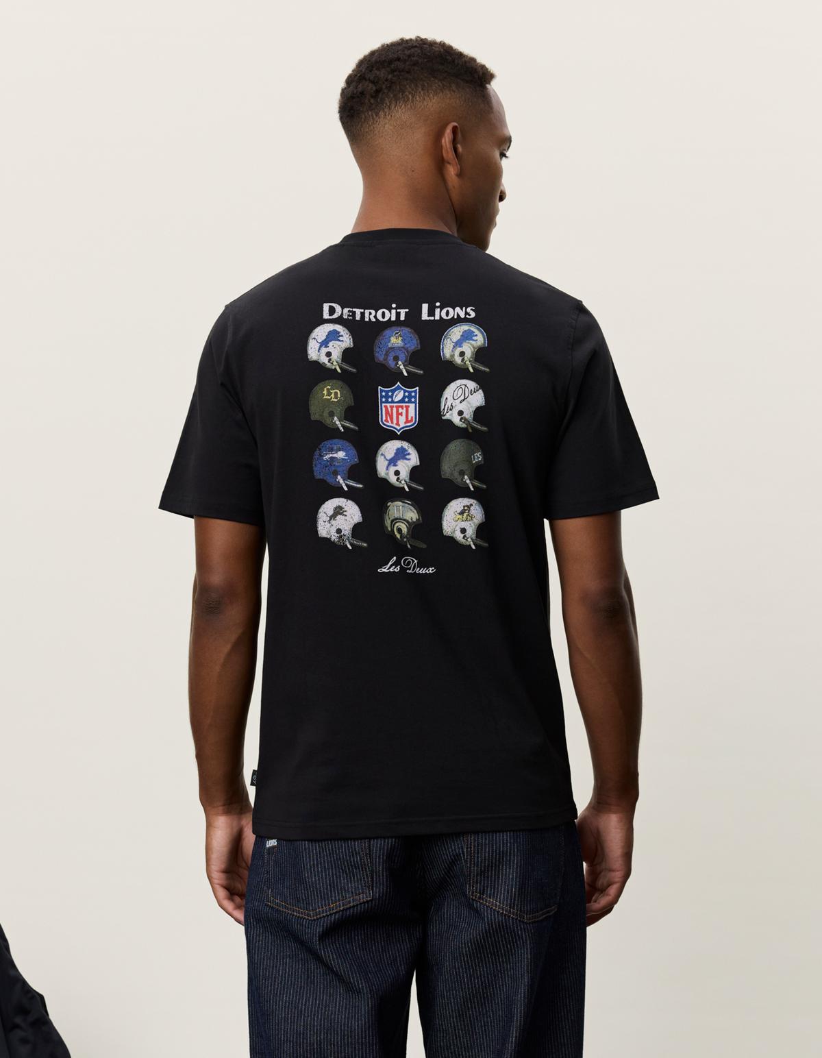 les deux nfl t-shirt helmet loggor bomull 1003221