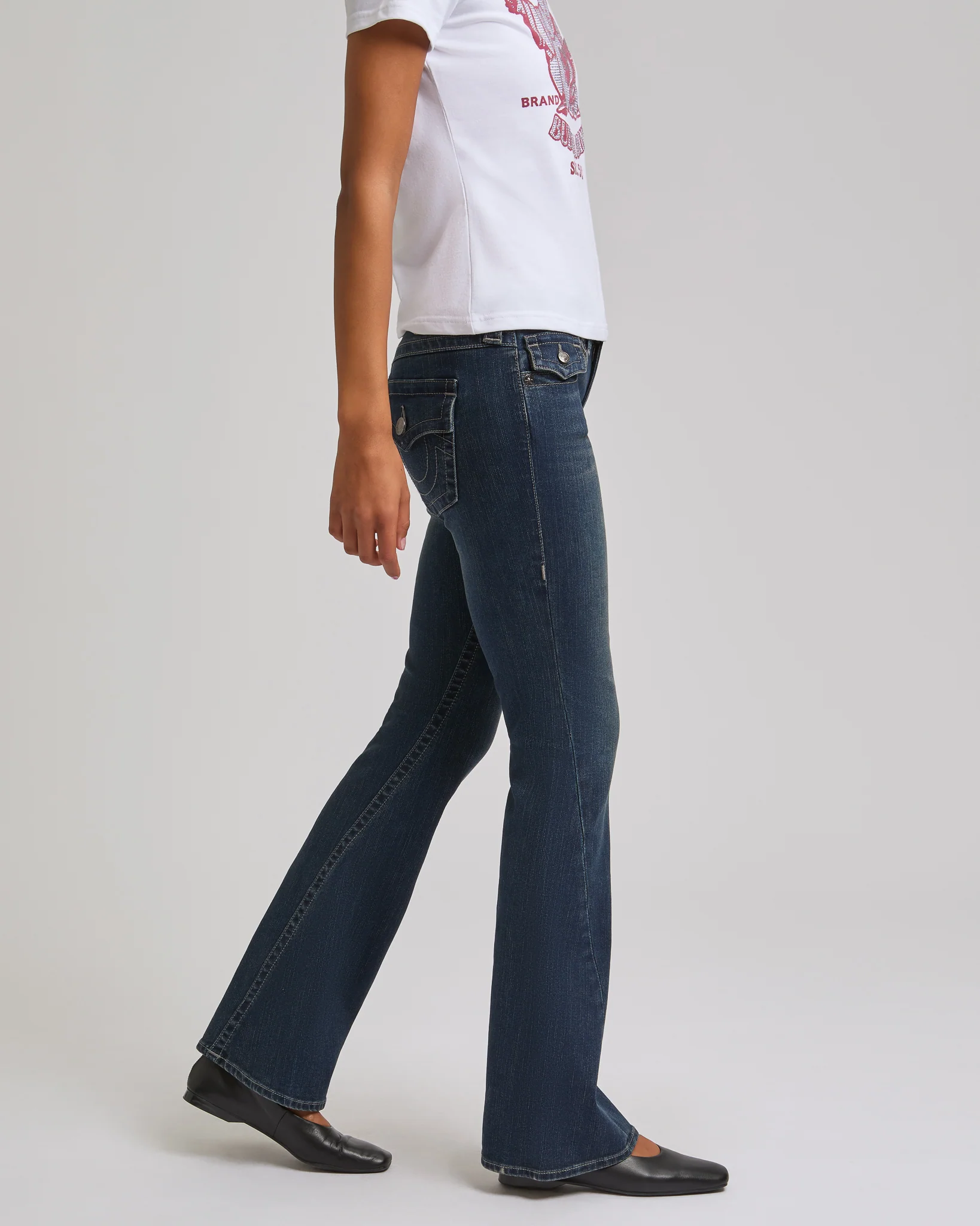 true religion joey flare muddy waters low 210869S