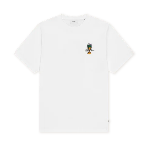 les deux flower trophy t-shirt bomull kortärm backprint 1002753
