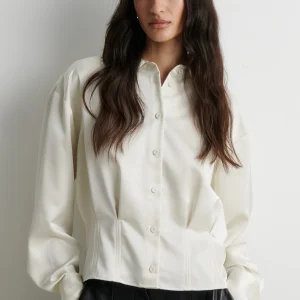 second female opala shirt satin blank figursydd 61192