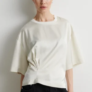second female opala blus kortärm t-shirt viskosmix 61240
