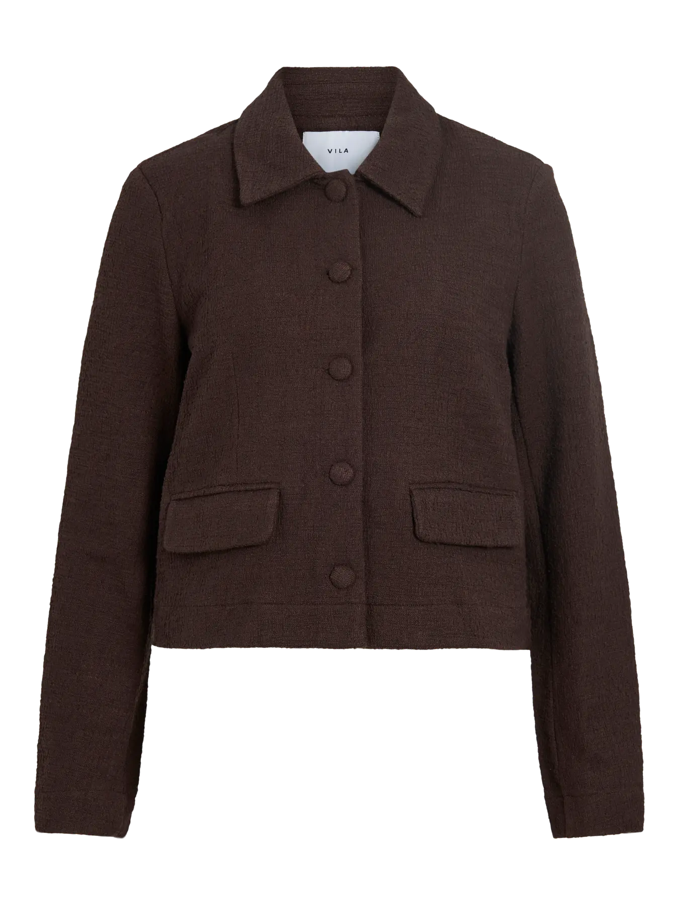 vila moril blazer kavaj tweed kort 14117380