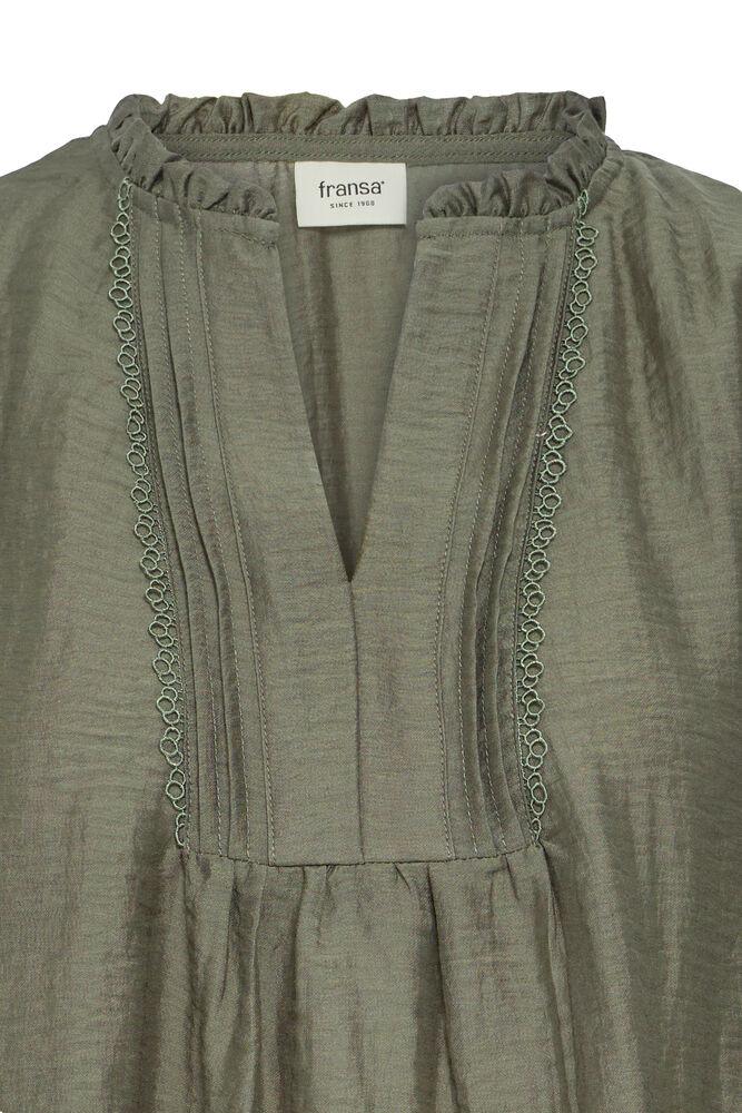 fransa gida blus v-neck långärm viskos 20618199