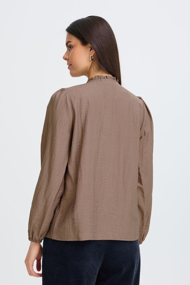 fransa gida blus v-neck långärm viskos 20618199